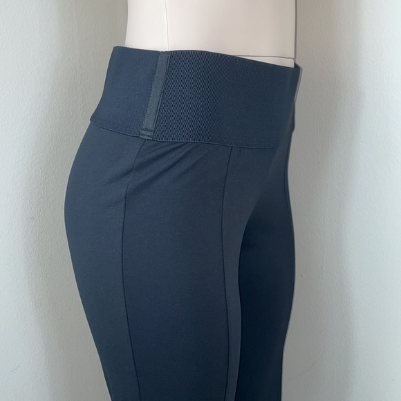Black High Waist Tummy Control Pull On Work Pant - Picture 5 of 14